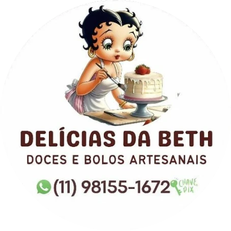 Delícias da Beth — doces e bolos artesanais — (11) 98155-1672